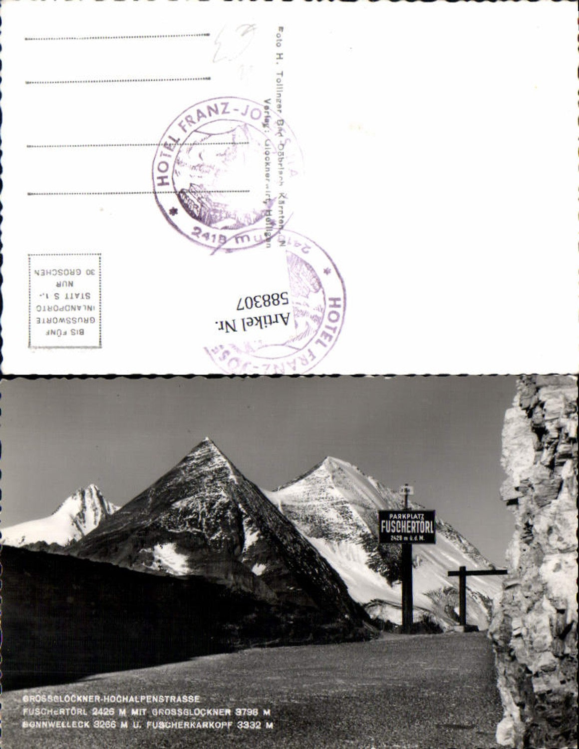 588307, Grossglockner High Alpine Road Heiligenblut Sonnenwelleck Fuschertörl