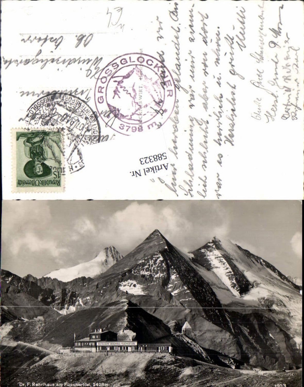 588323,Grossglockner Hochalpenstrasse Heiligenblut Restaurant Fuschertörl