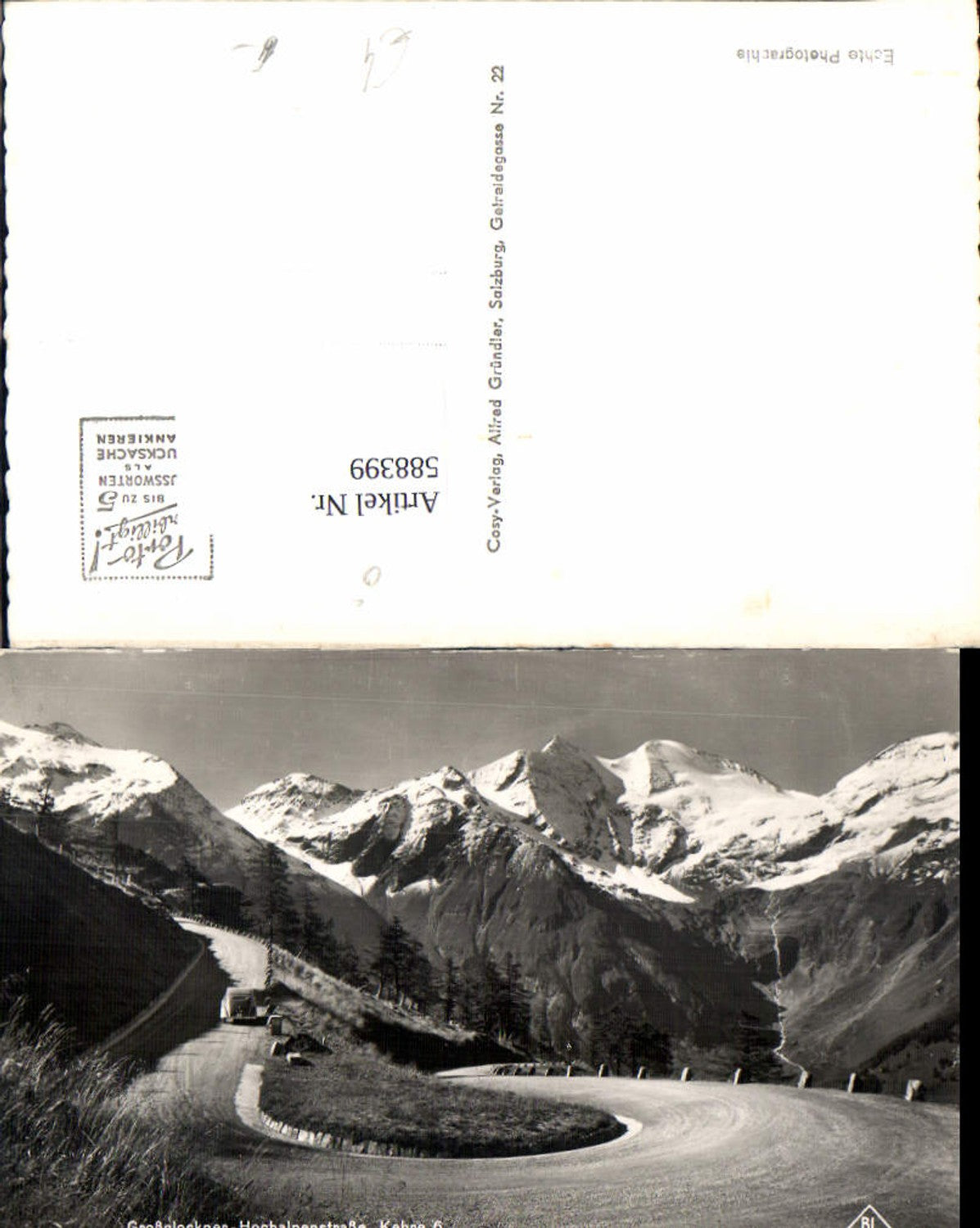 588399,Grossglockner Hochalpenstrasse Heiligenblut Kehre 6