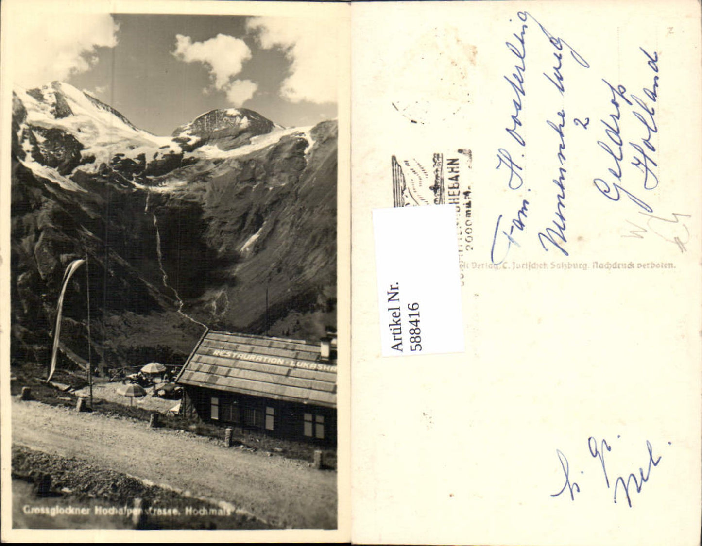 588416,Grossglockner Hochalpenstrasse Heiligenblut Hochmais Restauration