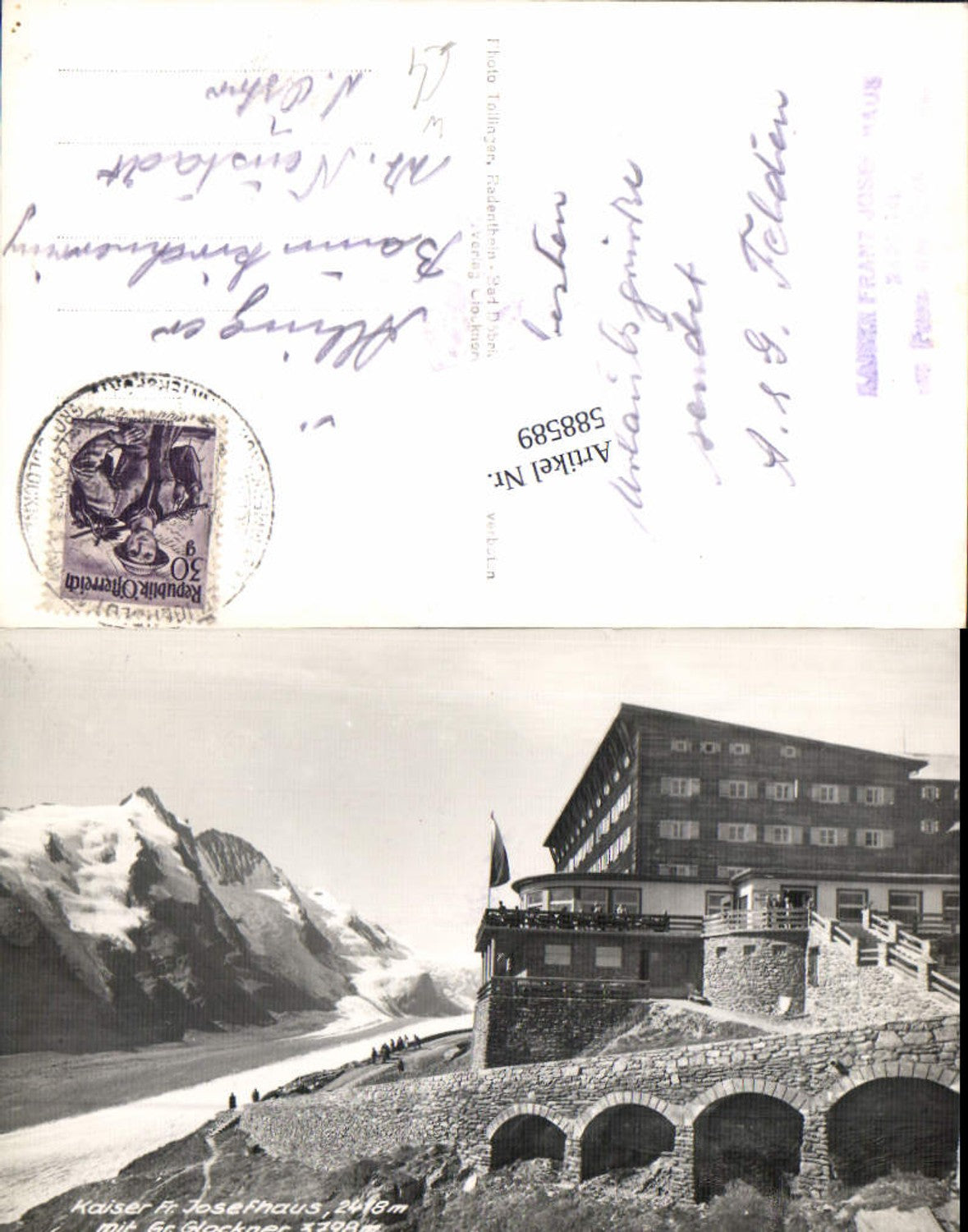 588589,Kaiser Franz Josef Haus Grossglockner Heiligenblut