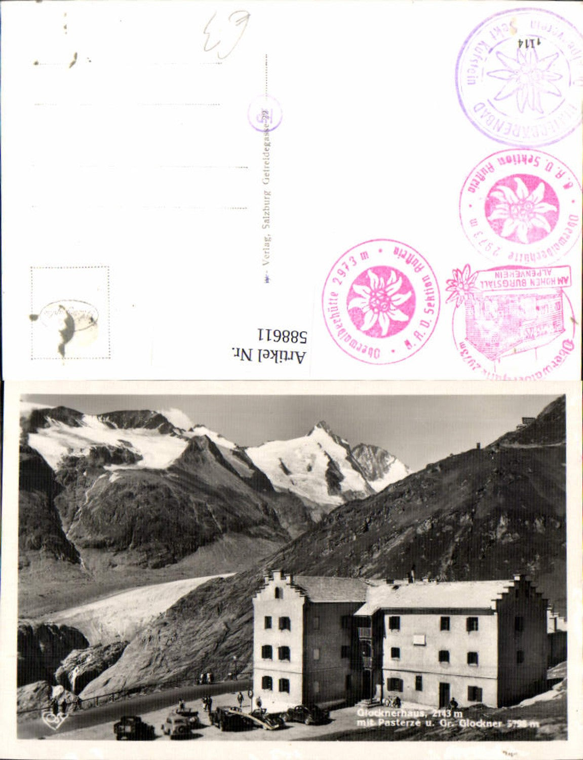 588611,Glocknerhaus am Grossglockner Heiligenblut Adlersruhe