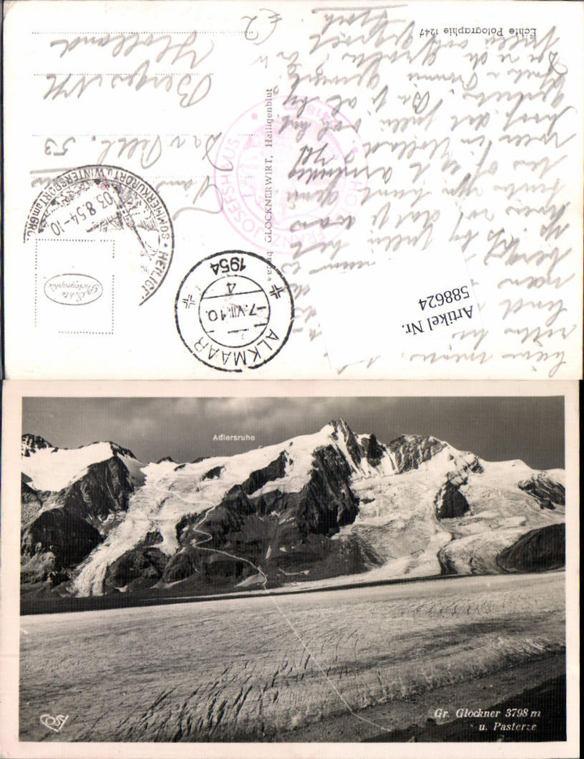 588624,Grossglockner Heiligenblut Pasterze Adlersruhe