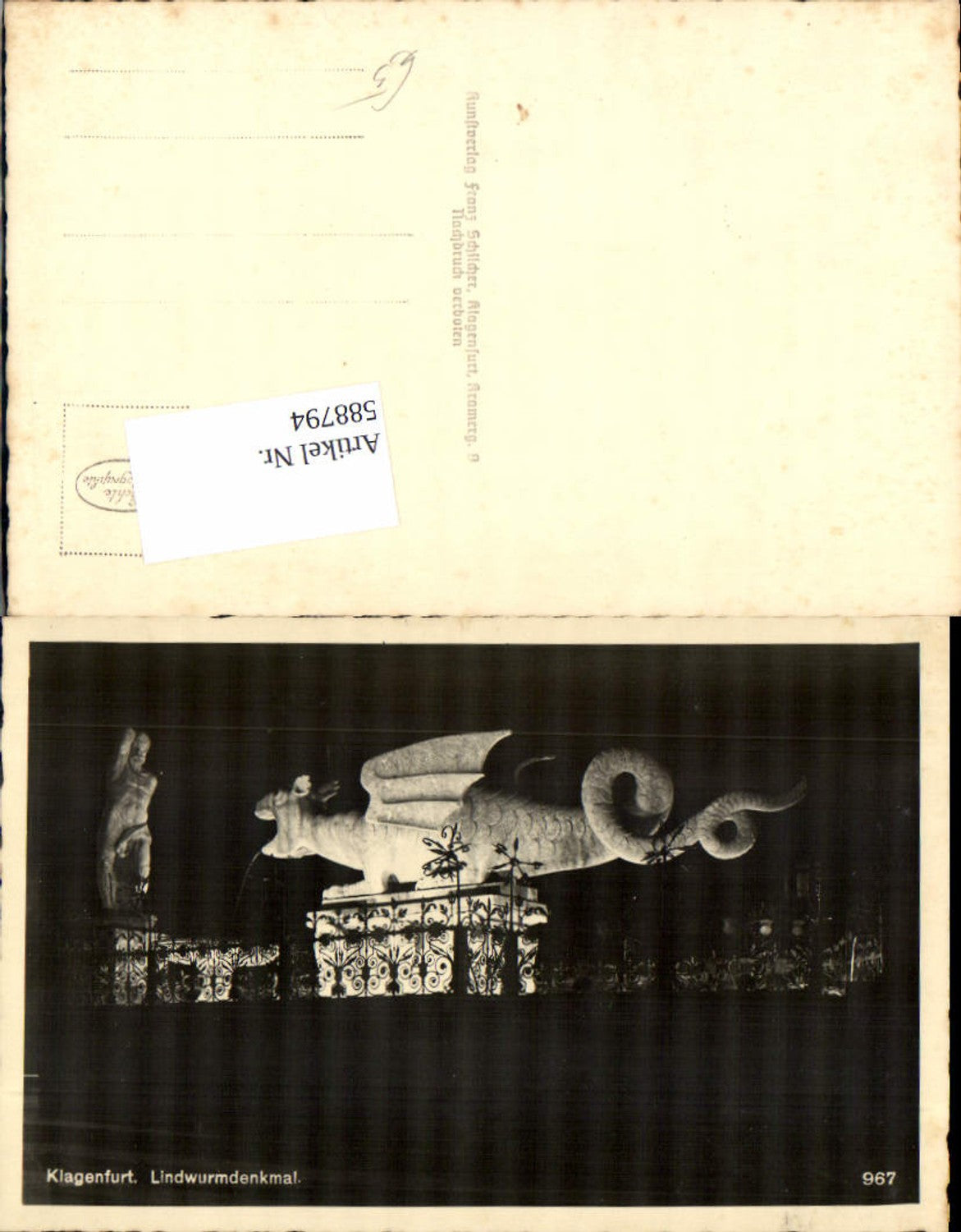 588794,Klagenfurt Stadt Lindwurm