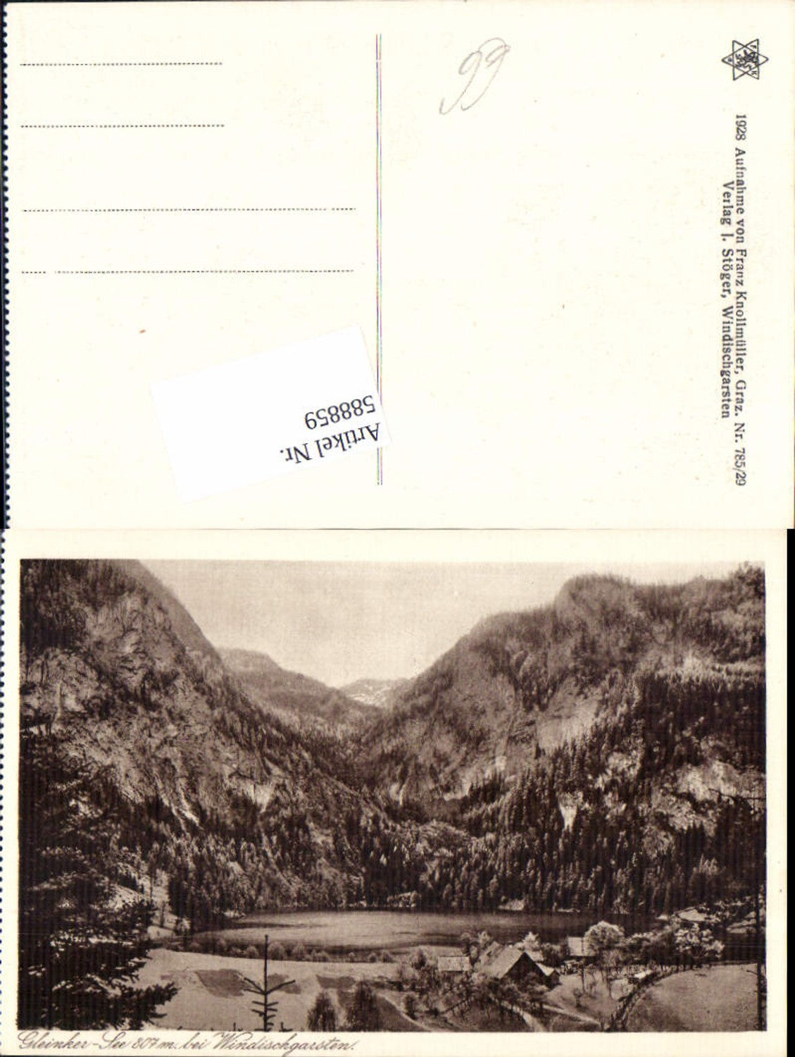 588859,Gleinkersee bei Windischgarsten Spital am Pyhrn