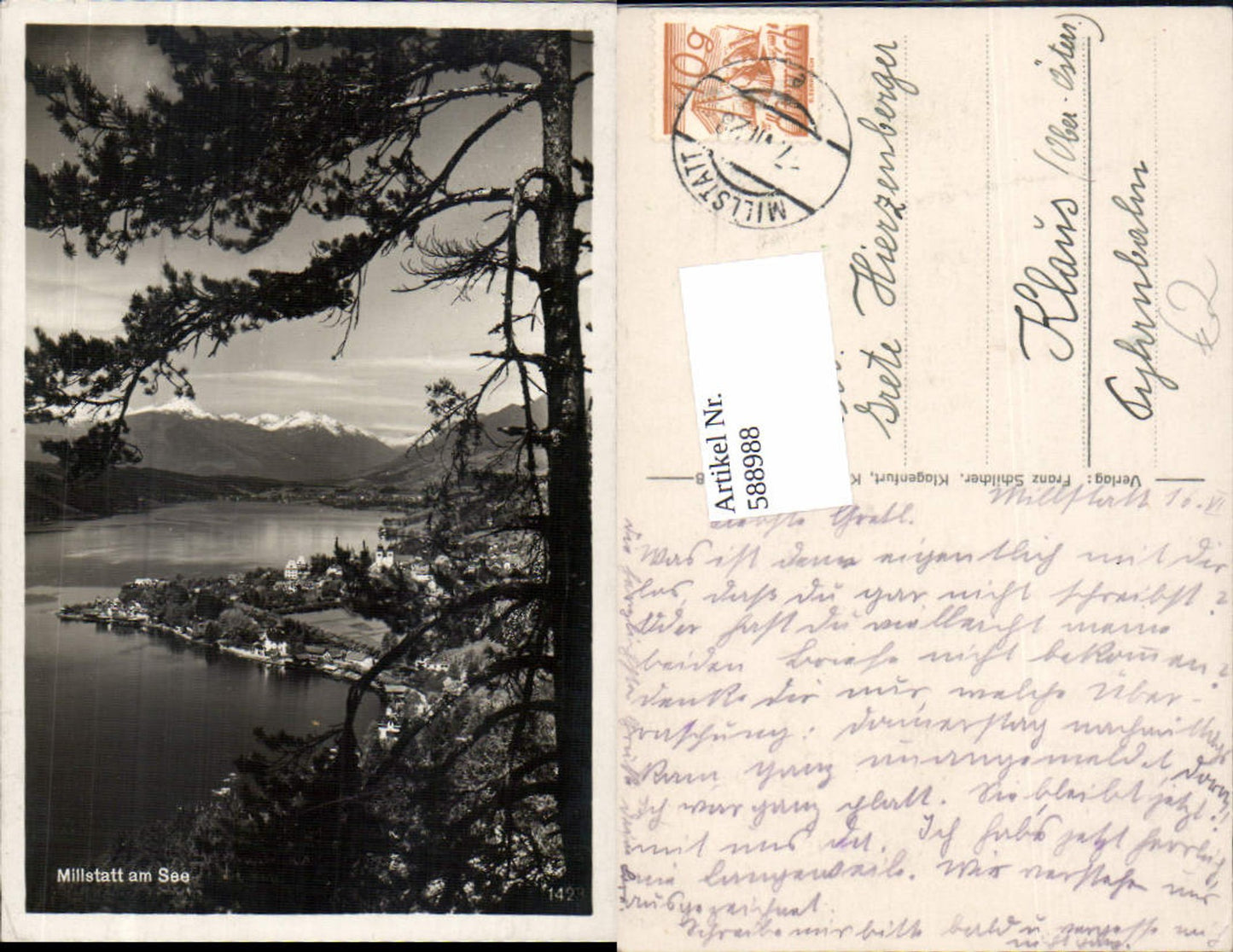 588988,Millstatt am See Millstättersee