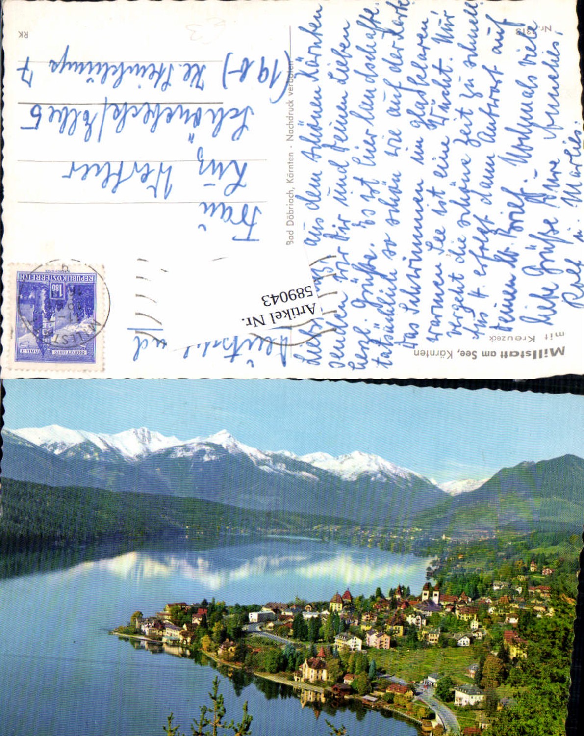 589043,Millstatt am See Millstättersee