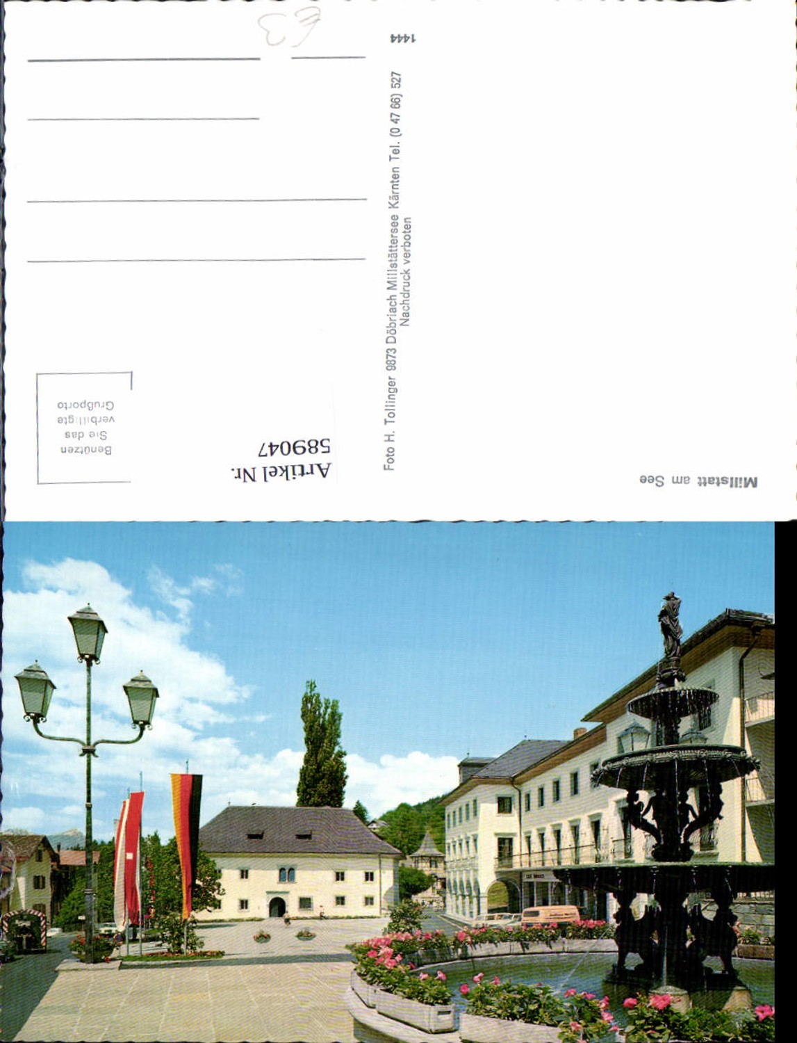 589047,Millstatt am See Millstättersee