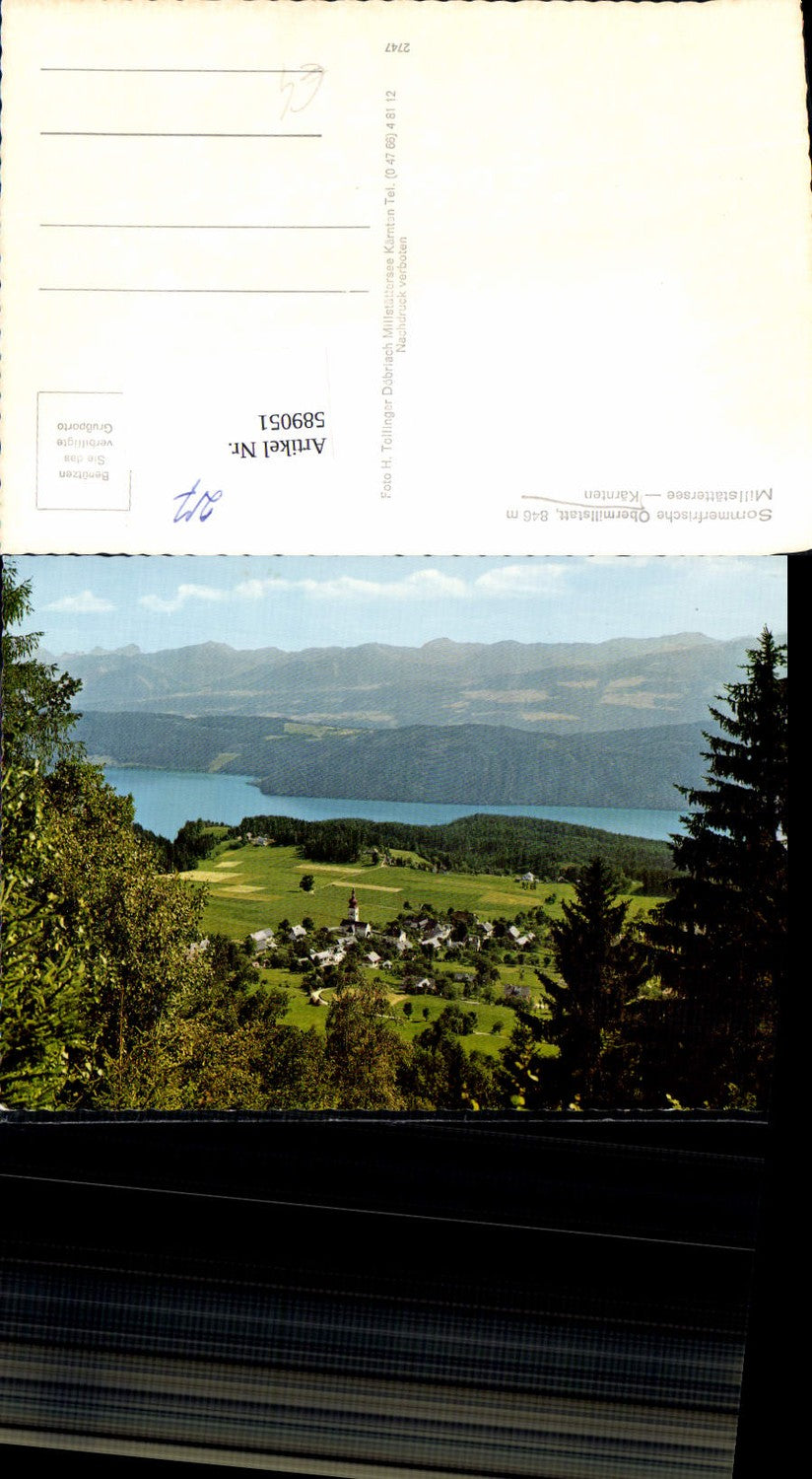 589051,Millstatt am See Millstättersee