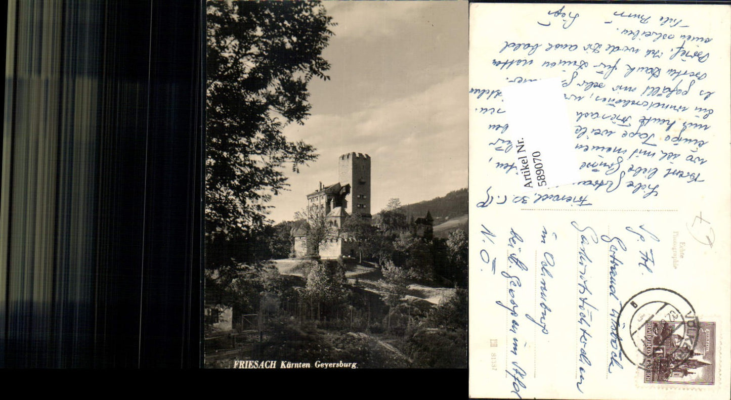 589070,Friesach in Kärnten Ruine Petersberg Lavant