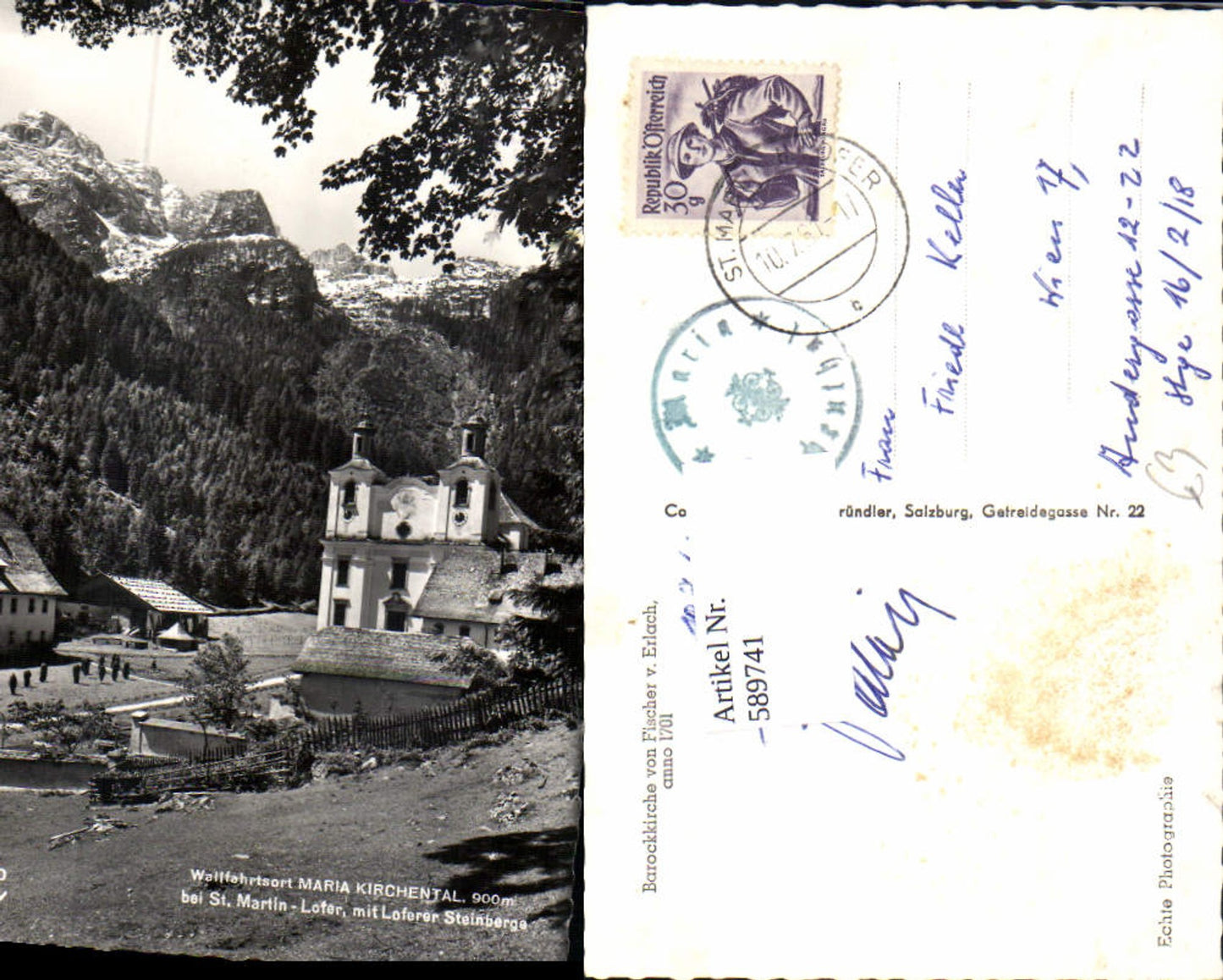 589741,Lofer Maria Kirchental Unken St. Martin