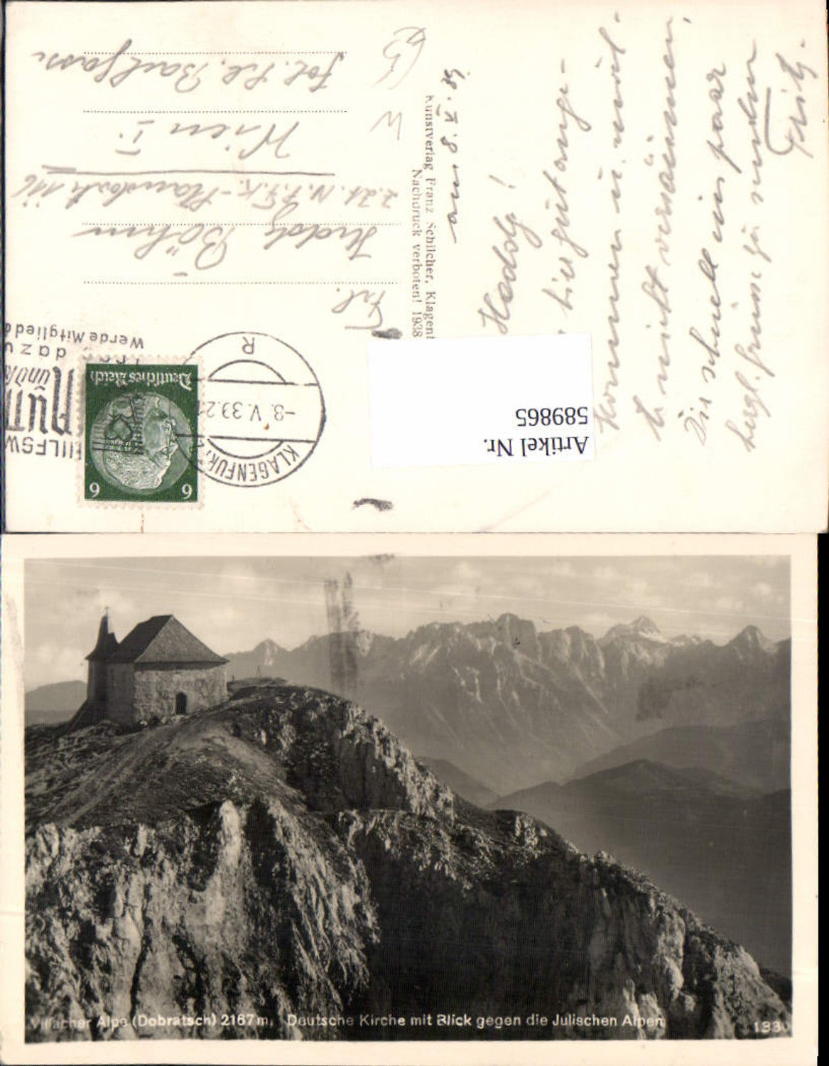 589865,Villach Dobratsch Deutsche Kirche