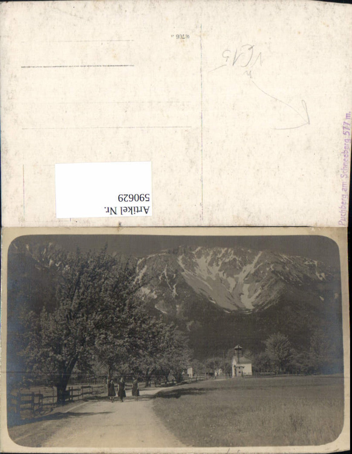 590629,Puchberg a. Schneeberg Ansicht pub Chuhmann