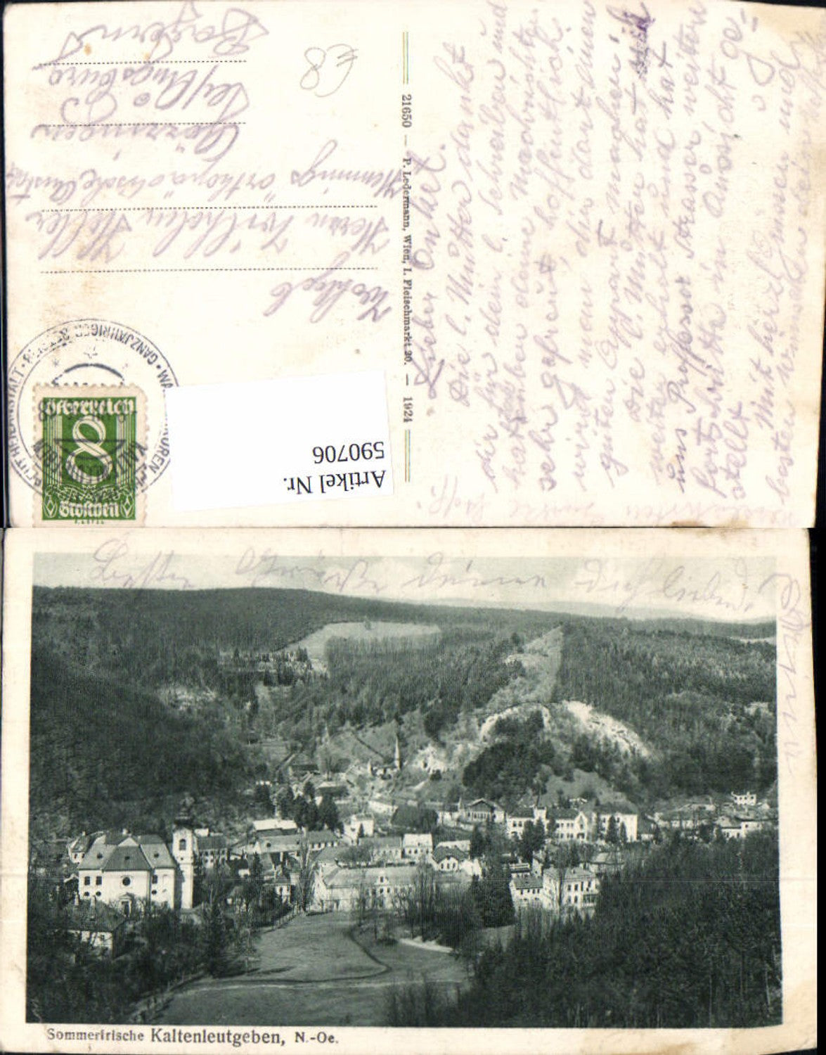 590706,Kaltenleutgeben Ansicht