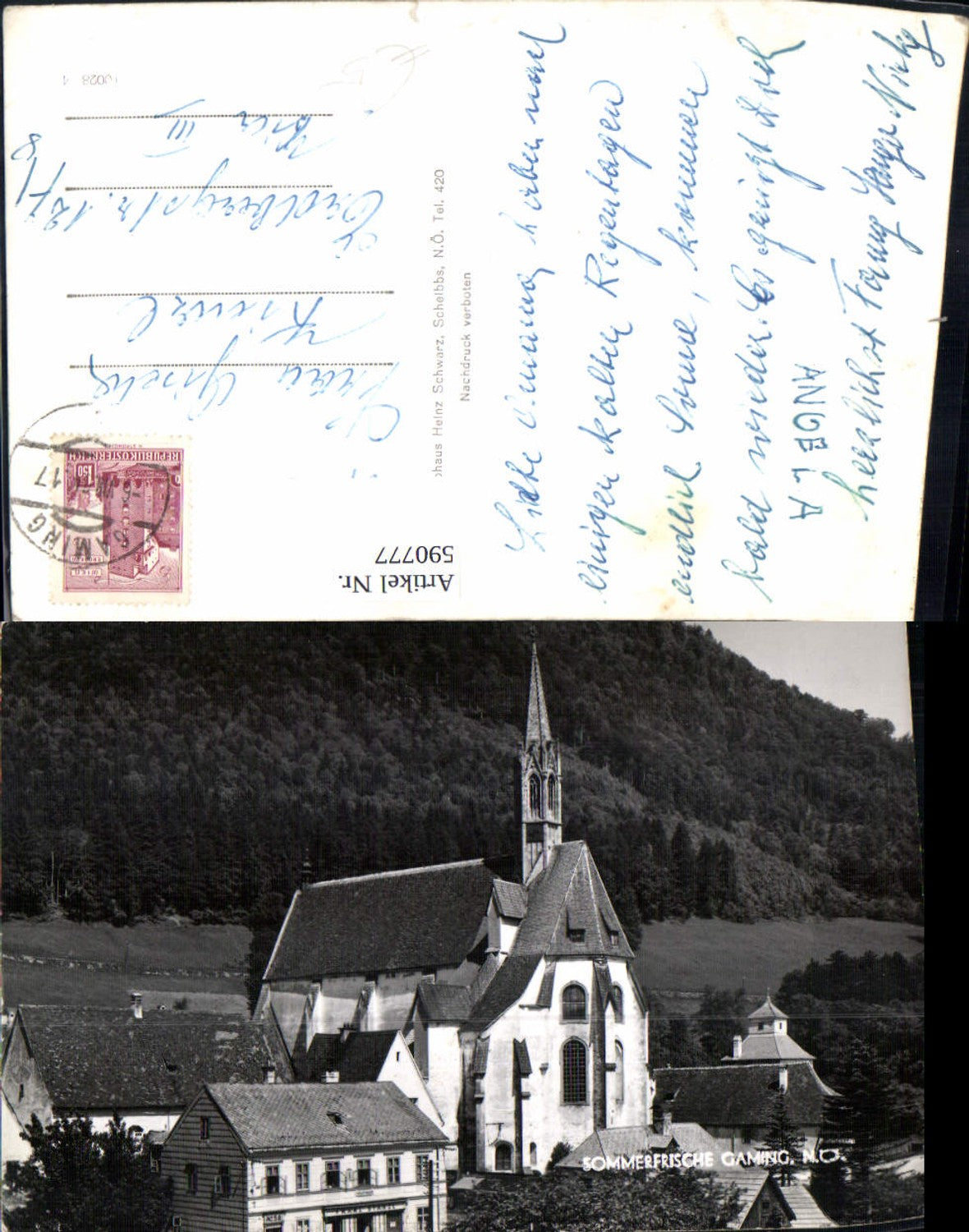 590777,Foto Ak Gaming Ansicht Kirche