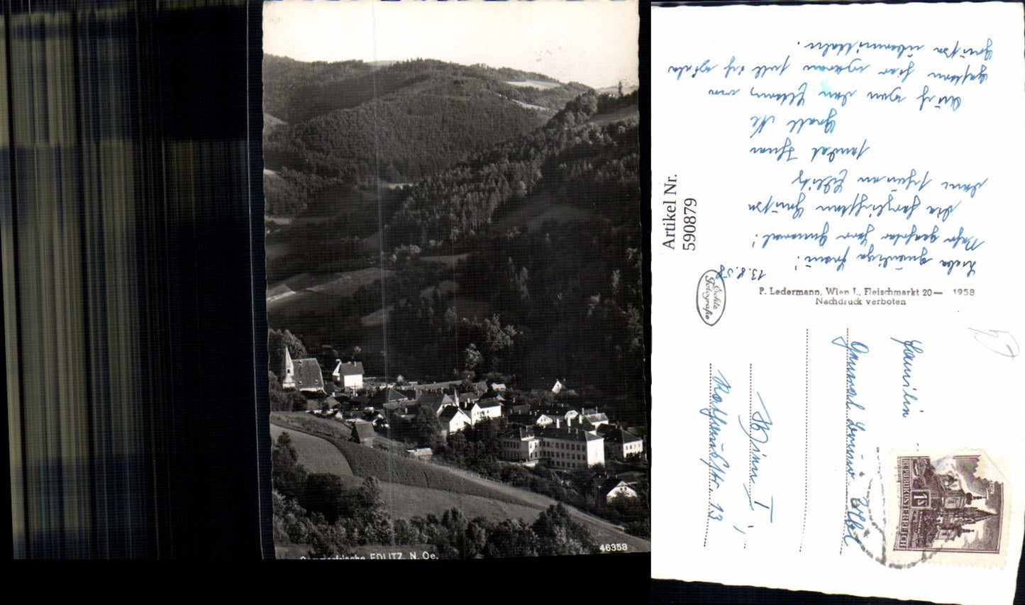 590879,Foto Ak Edlitz Totale