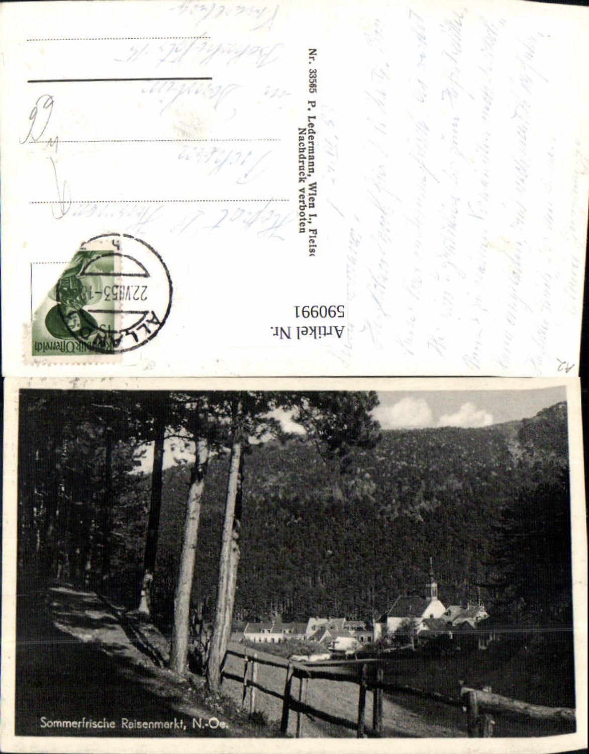 590991,Raisenmarkt Maria Raisenmarkt Alland Ansicht