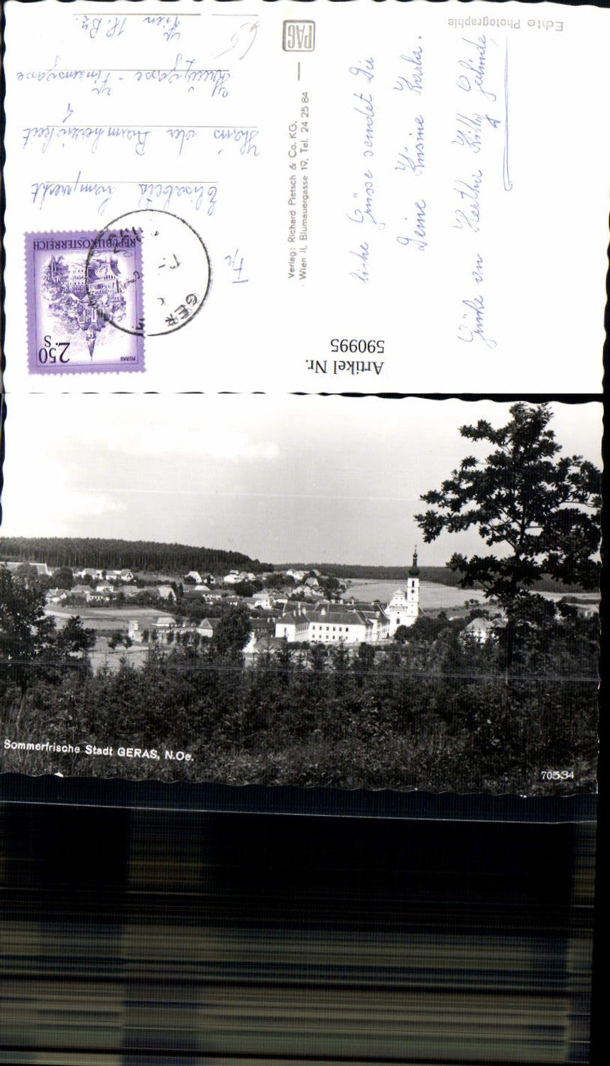 590995,Foto Ak Geras Ansicht