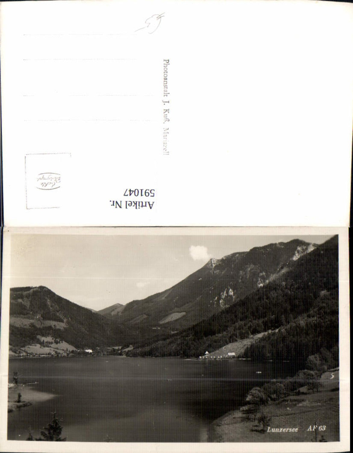 591047,Foto Ak Lunzersee Lunz a. See