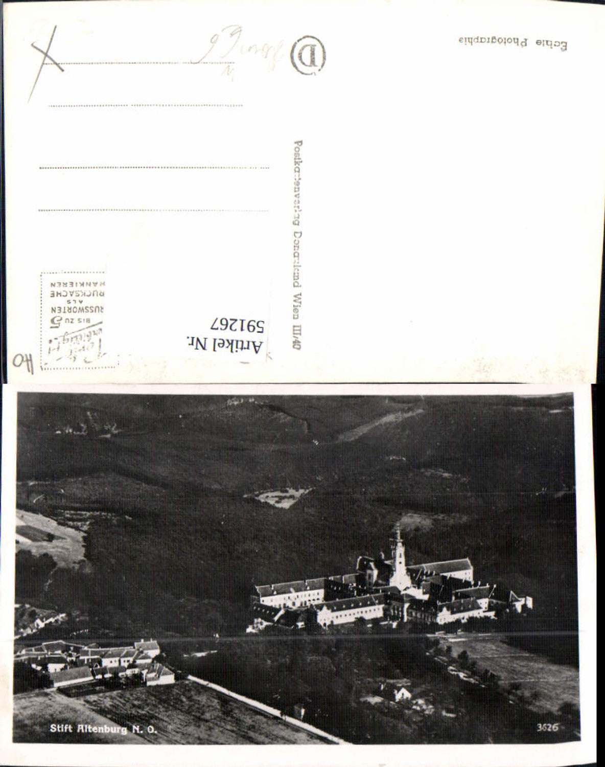 591267,Foto Ak Altenburg Stift Altenburg