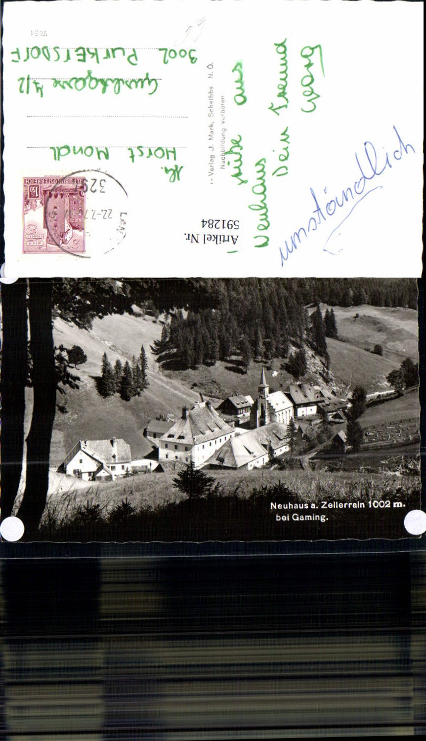 591284,Foto Ak Neuhaus a. Zellerrain b. Gaming Totale