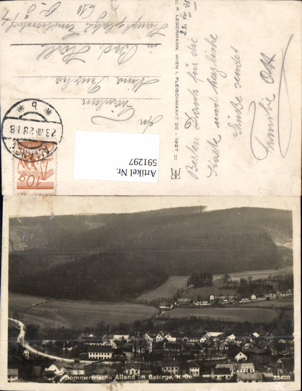 591297,Alland i. Gebirge Ansicht