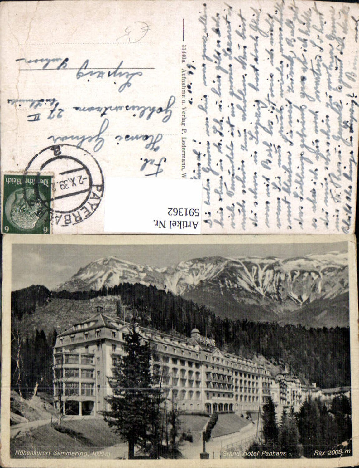 591362,Semmering Grand Hotel Panhans