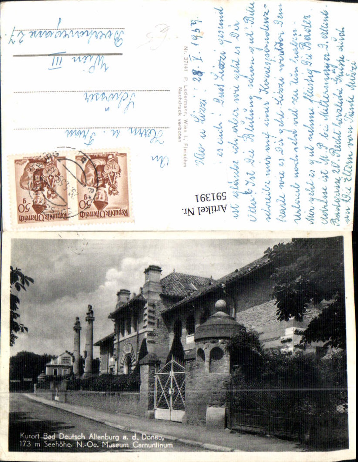 591391,Bad Deutsch-Altenburg Museum Carnuntinum Carnuntum