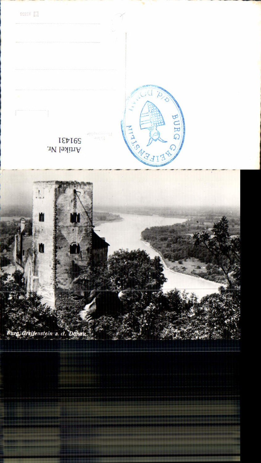 591431,Foto Ak Burg Greifenstein a. d. Donau St. Andrä-Wördern