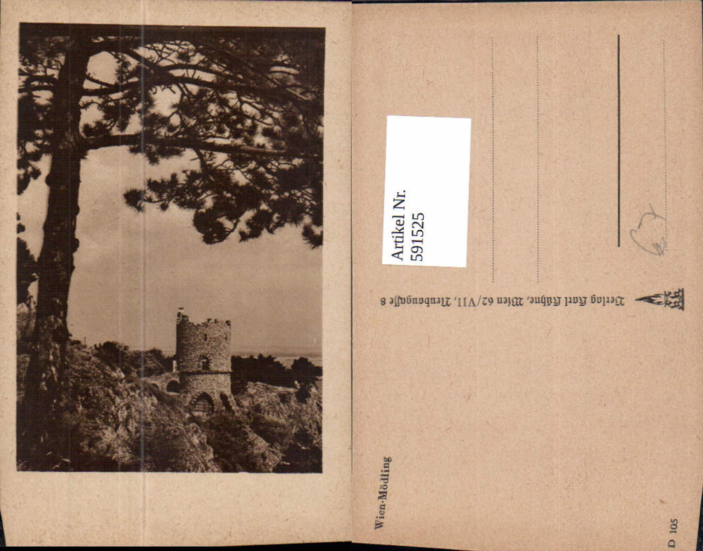 591525,Mödling Schwarzer Turm