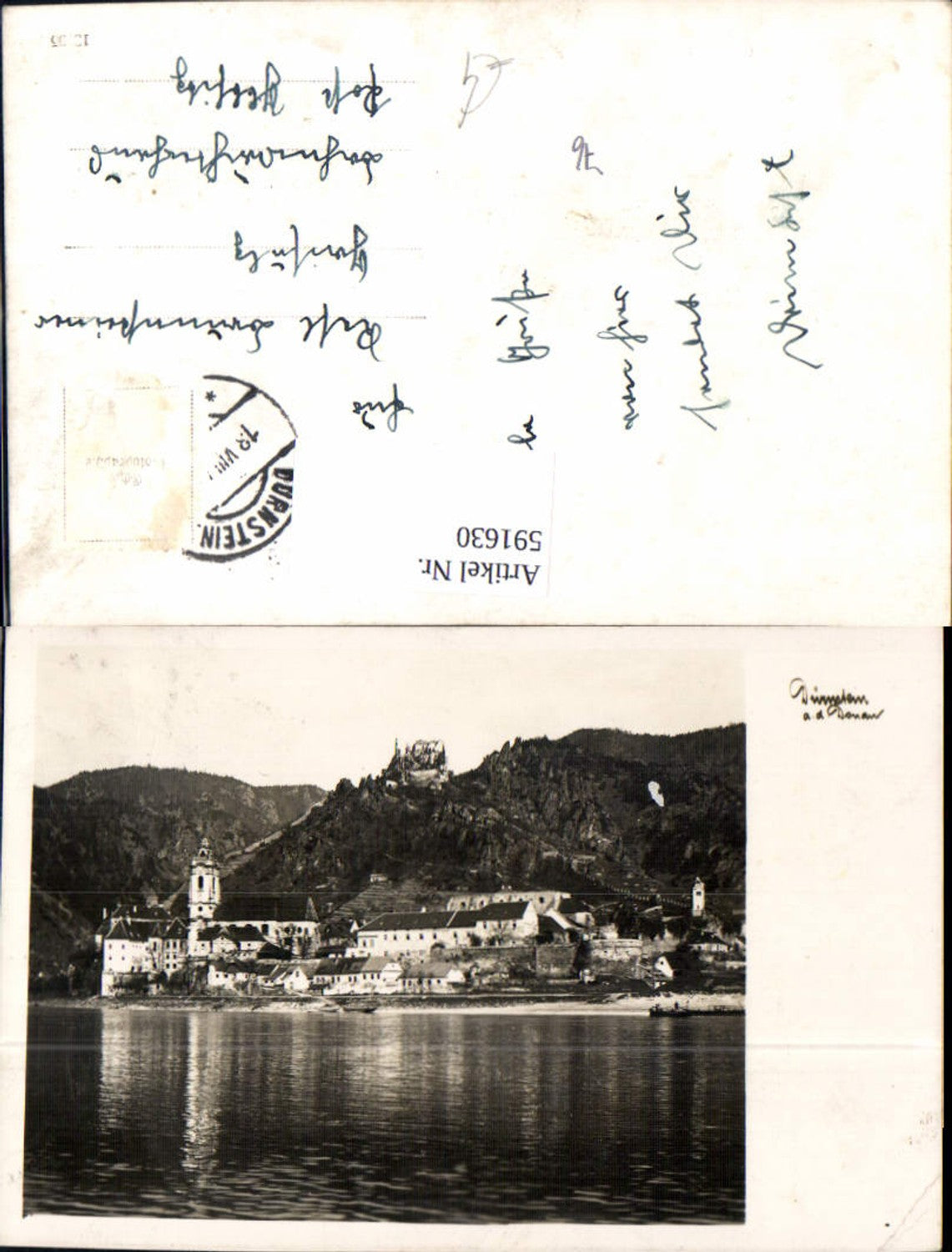 591630,Foto Ak Dürnstein Wachau