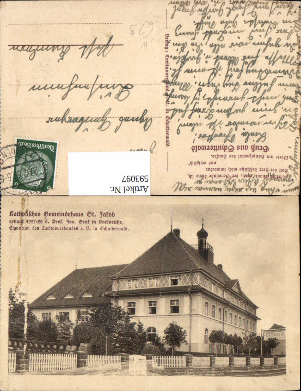 593097,Schutterwald St. Jakob Katholisches Gemeindehaus