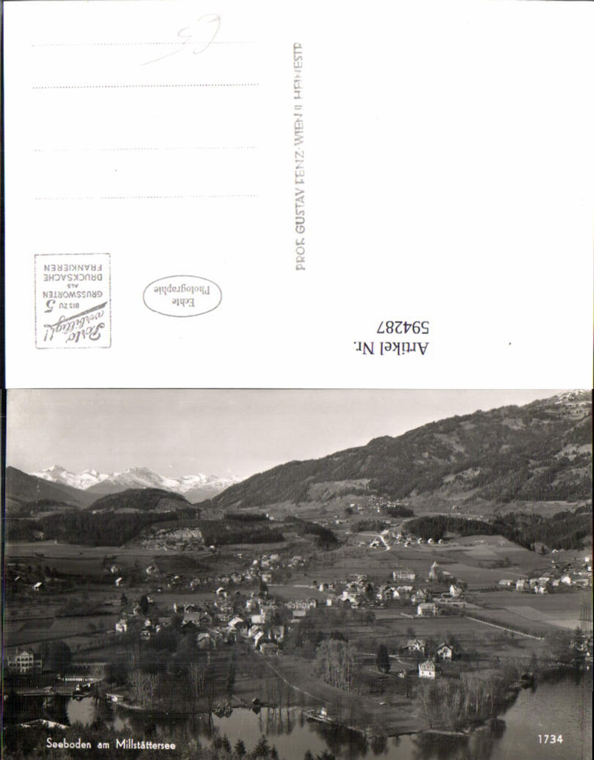 594287,Foto Ak Seeboden am Millstätter See