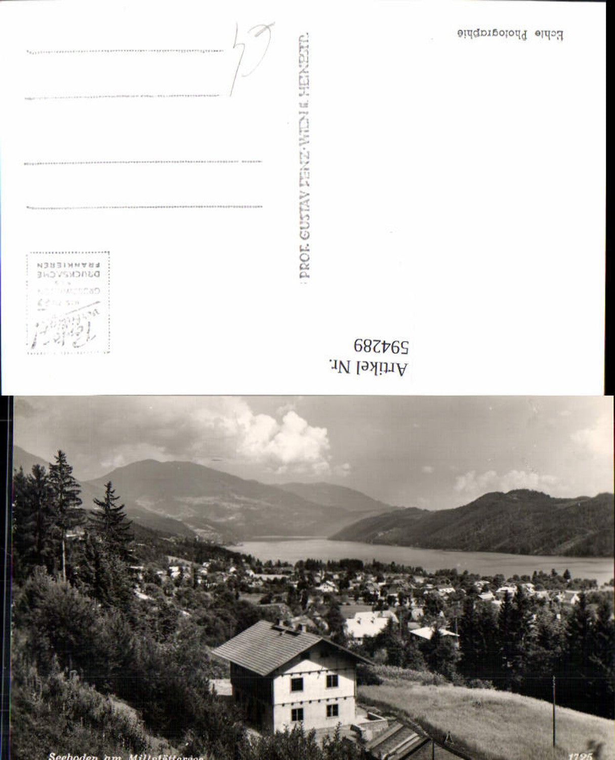 594289,Foto Ak Seeboden am Millstätter See Ansicht