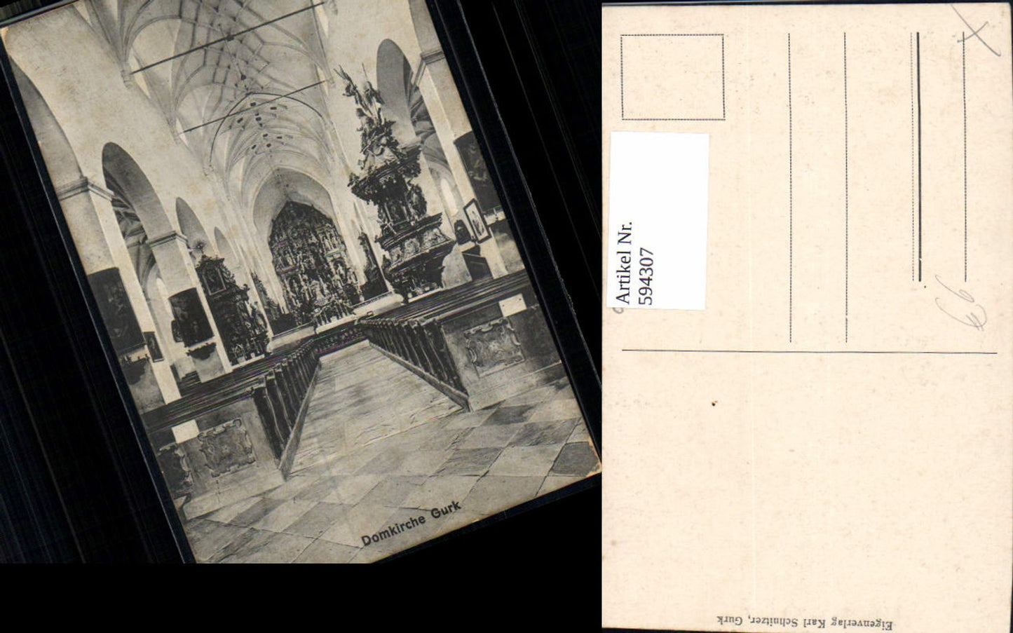 594307, Gurk Cathedral Interior