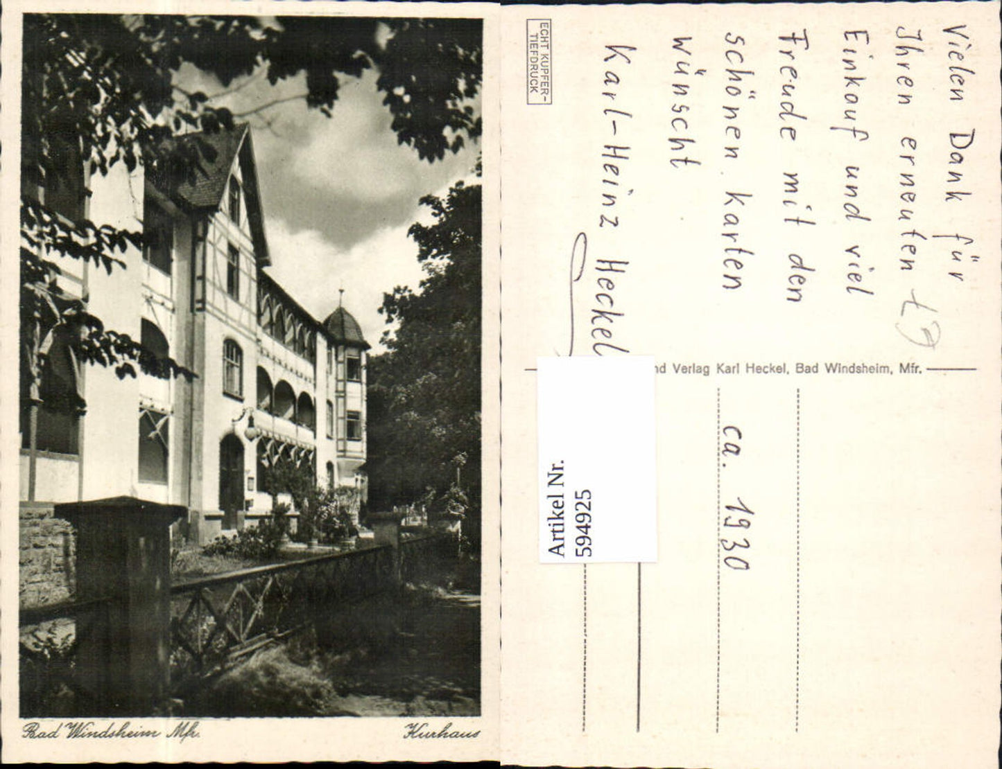 594925, Bad Windsheim Kurhaus