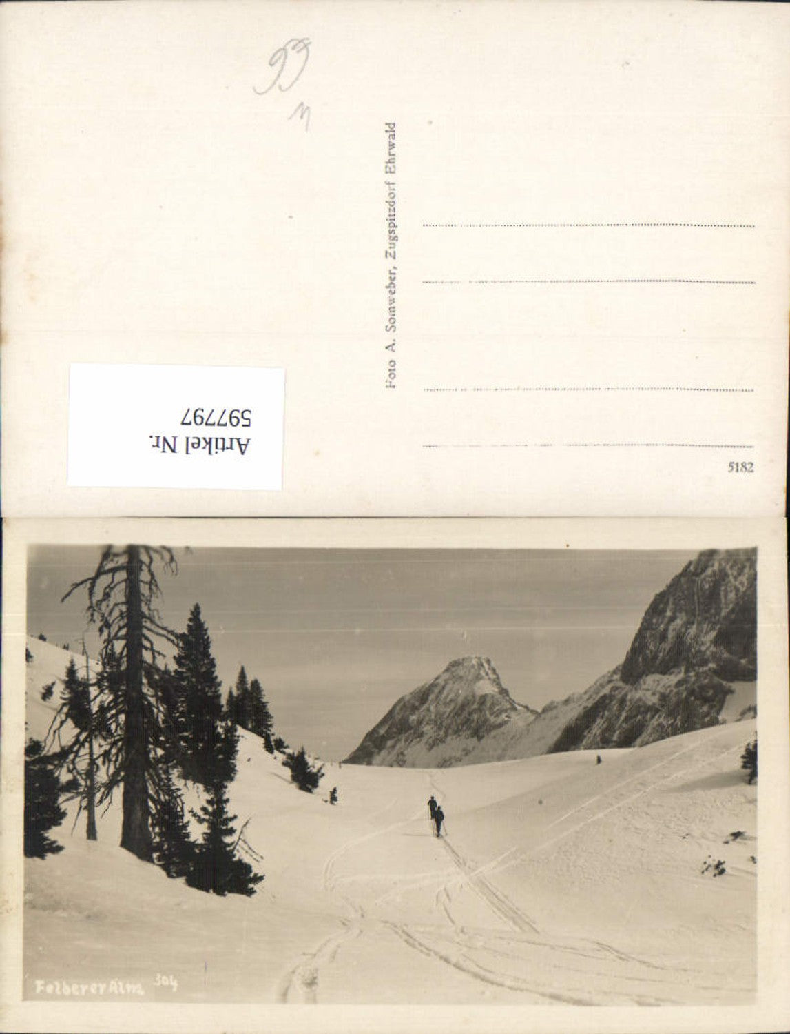 597797,Foto Ak Feldereralm b. Rauris Winteransicht Wintersport