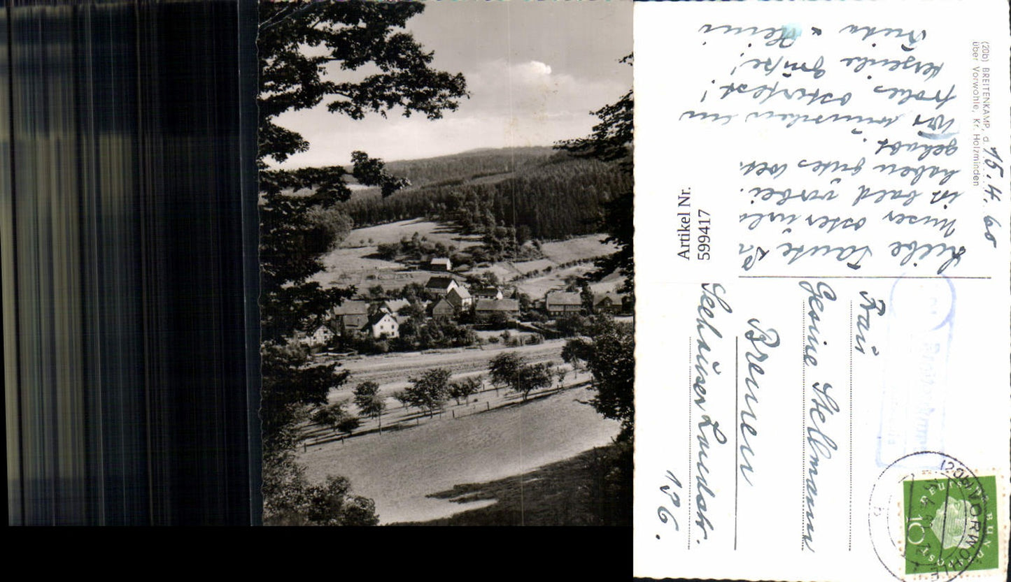 599417,Foto Ak Breitenkamp im Vogler Weserbergland