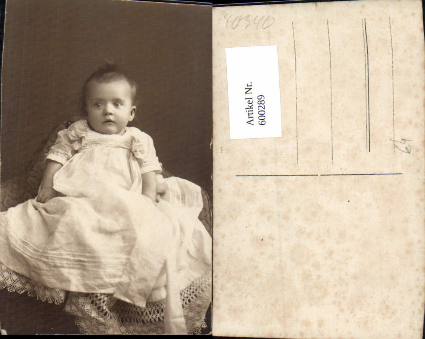 600289,Foto Ak Kind Kleinkind Portrait
