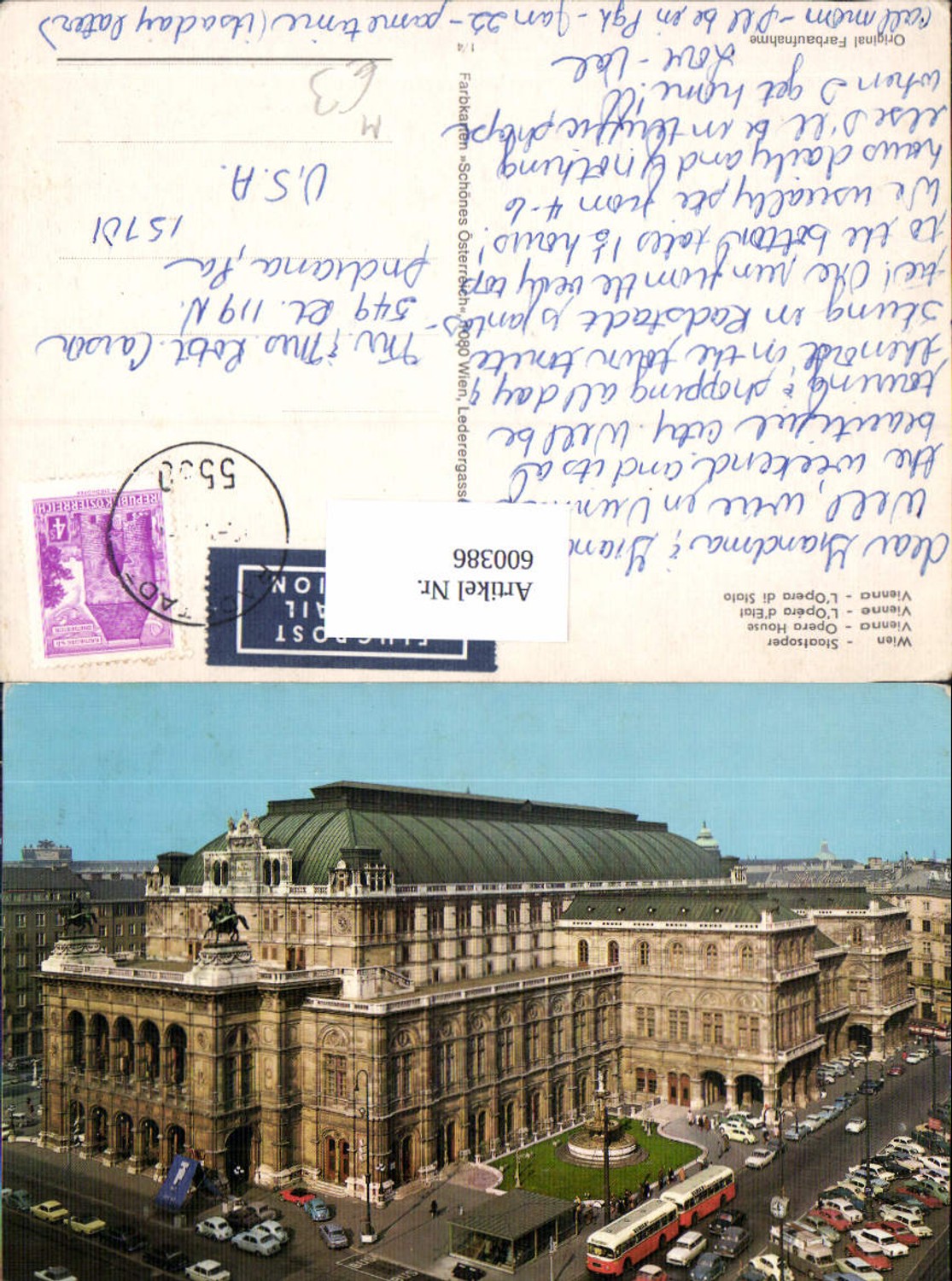 600386, Vienna State Opera, Bus, Car