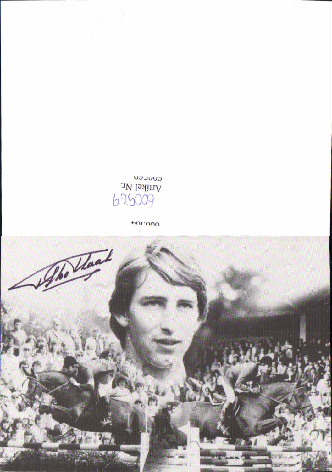 600569,Sportler Sport Springreiten Pferd Autogramm