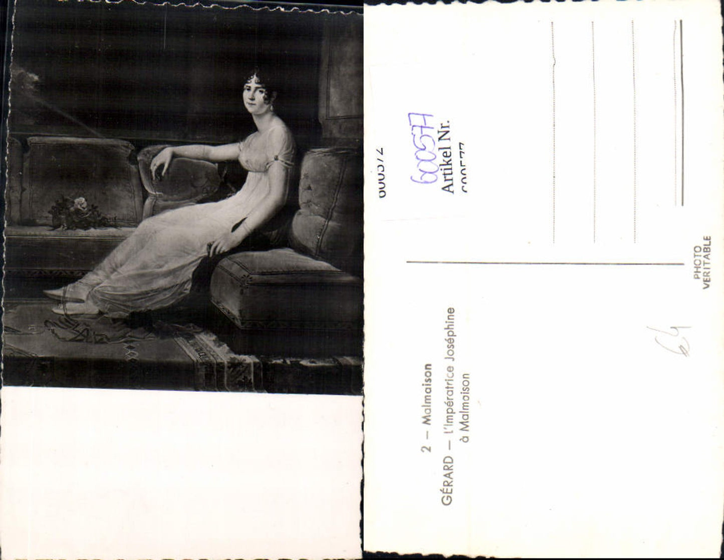 600577,Künstler Ak Gerard L Imperatrice Josephine a Malmaison Adel Monarchie France