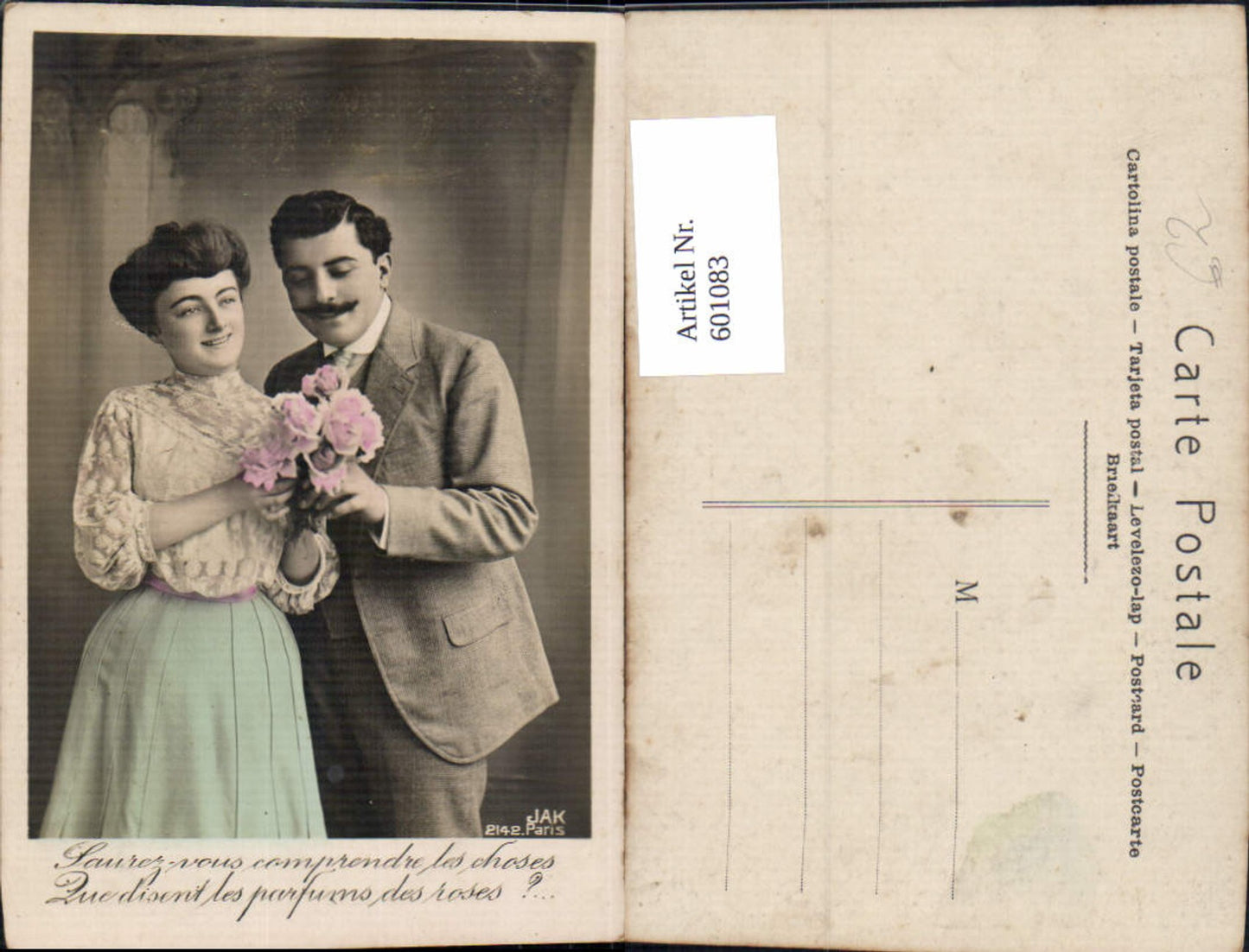 601083,Paar Liebe Händchenhalten Blumen Rosen Spruch