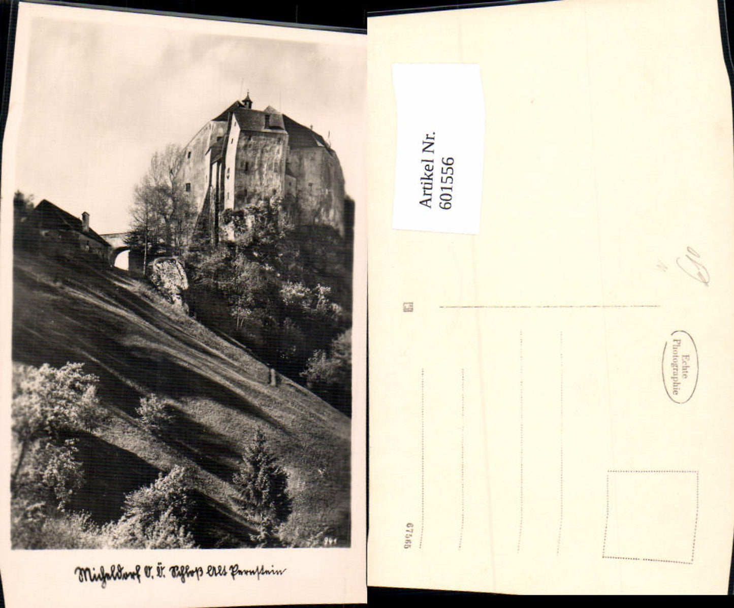 601556,Foto Ak Burg Altpernstein Micheldorf