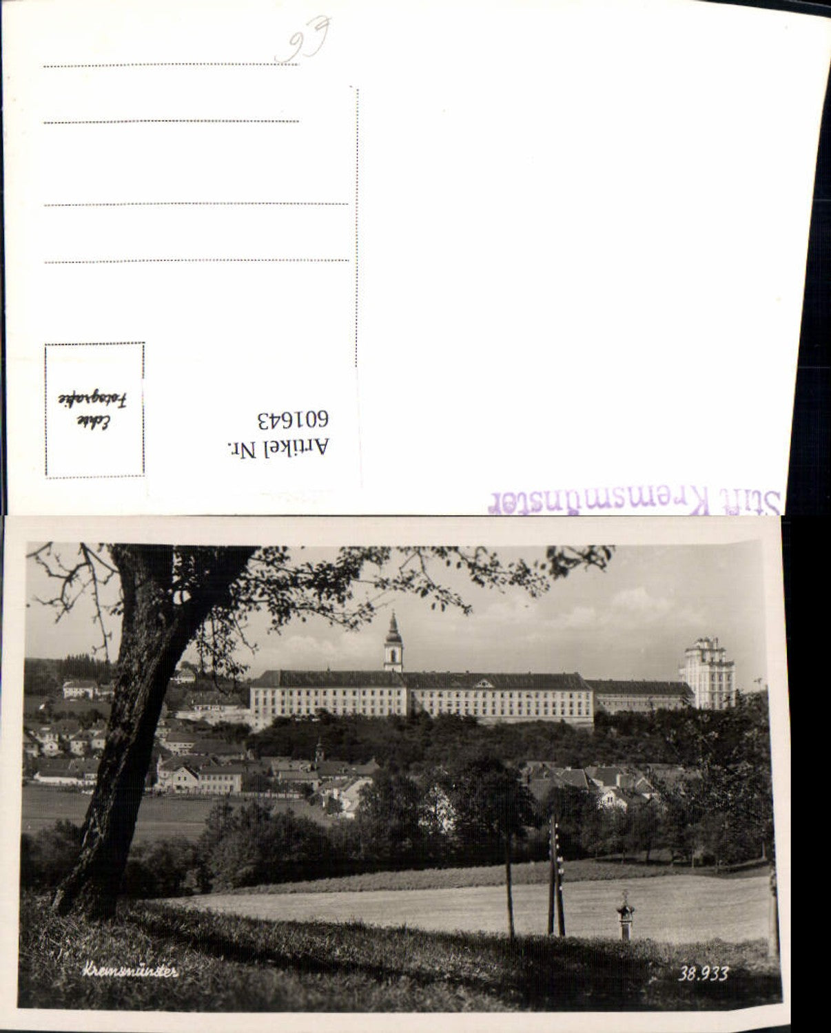601643,Foto Ak Stift Kremsmünster
