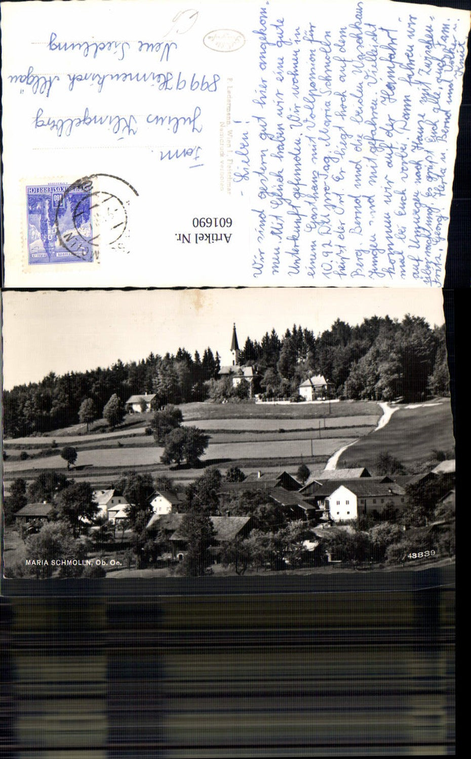 601690,Foto Ak Maria Schmolln Kirche