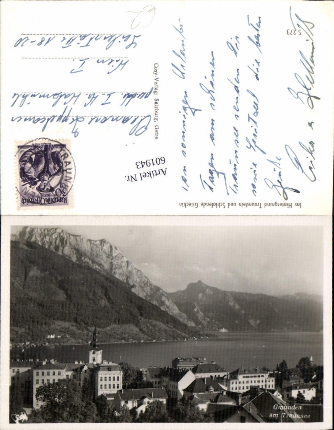 601943,Gmunden am Traunsee