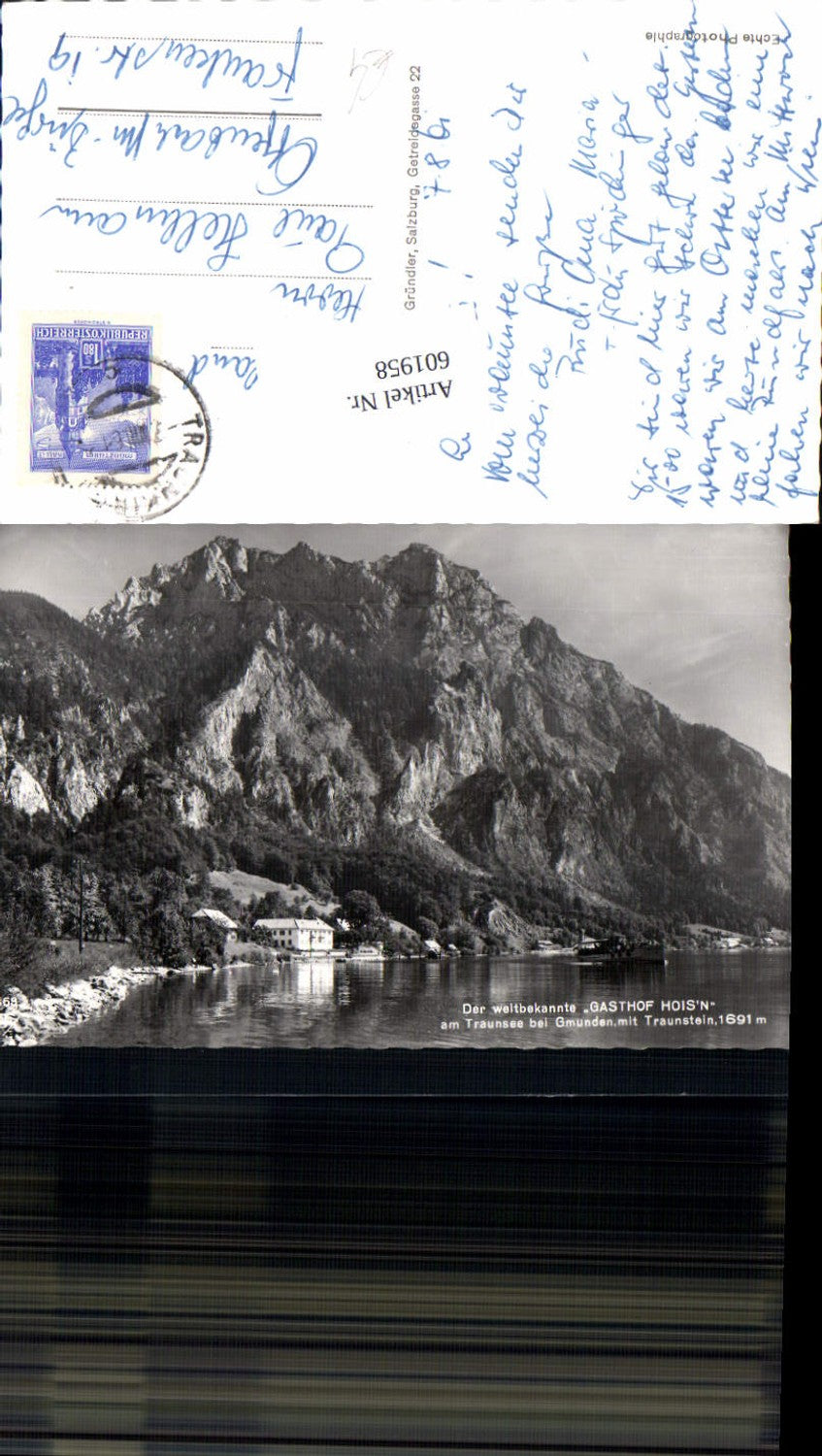 601958,Gmunden am Traunsee Gasthaus Hoisn pub Cosy 1363