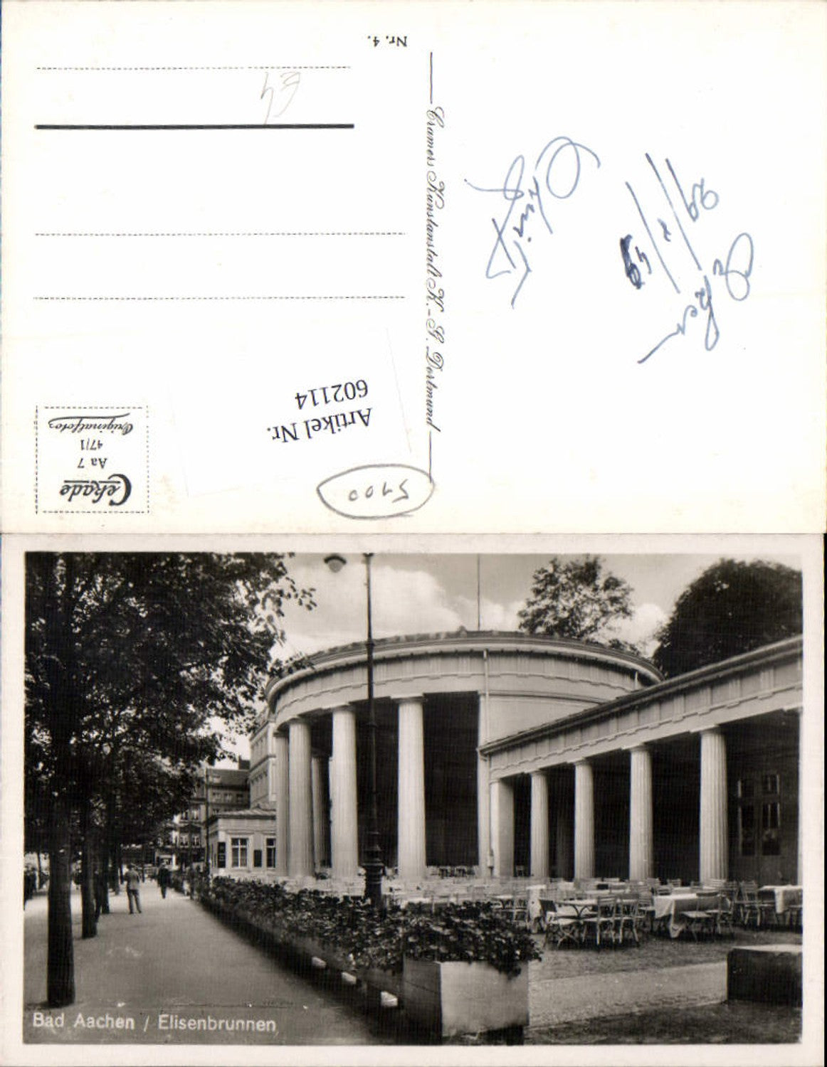 602114,Aachen Elisenbrunnen