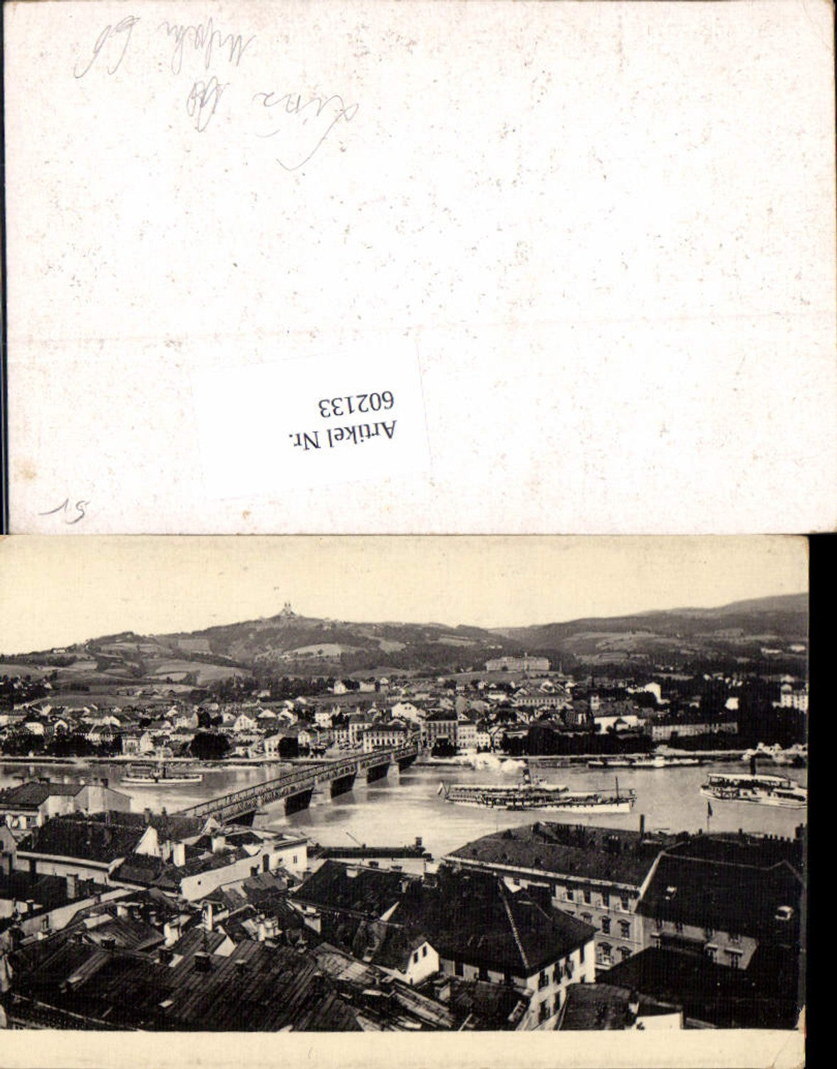 602133,Linz an der Donau Urfahr Dampfer Brücke